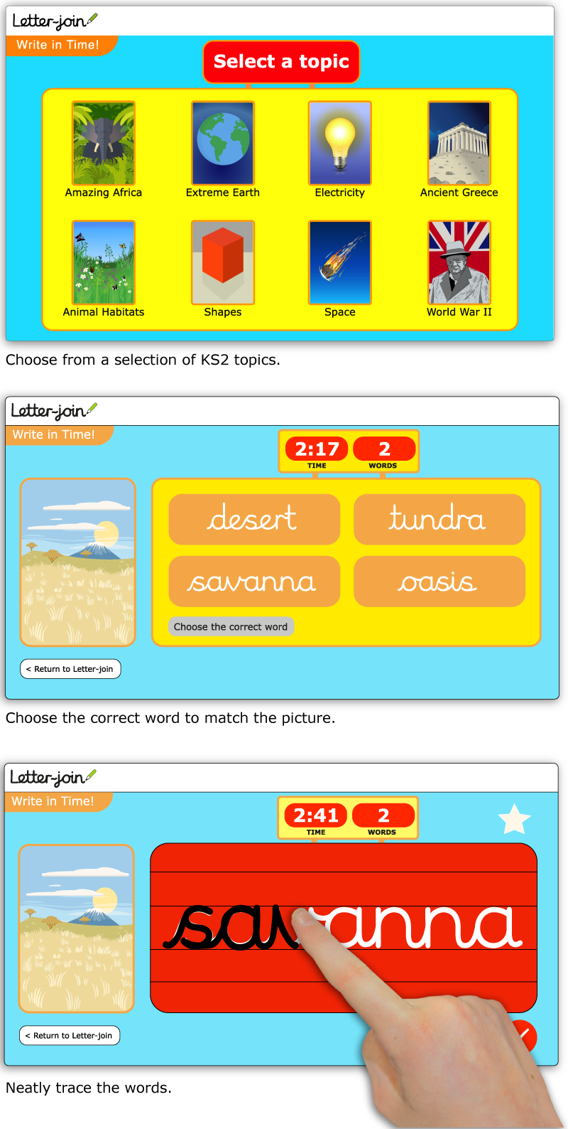 TOO READING WRITING YEAR 1/KS1 KS2 TWO A4 LAMINATED POSTER TO 